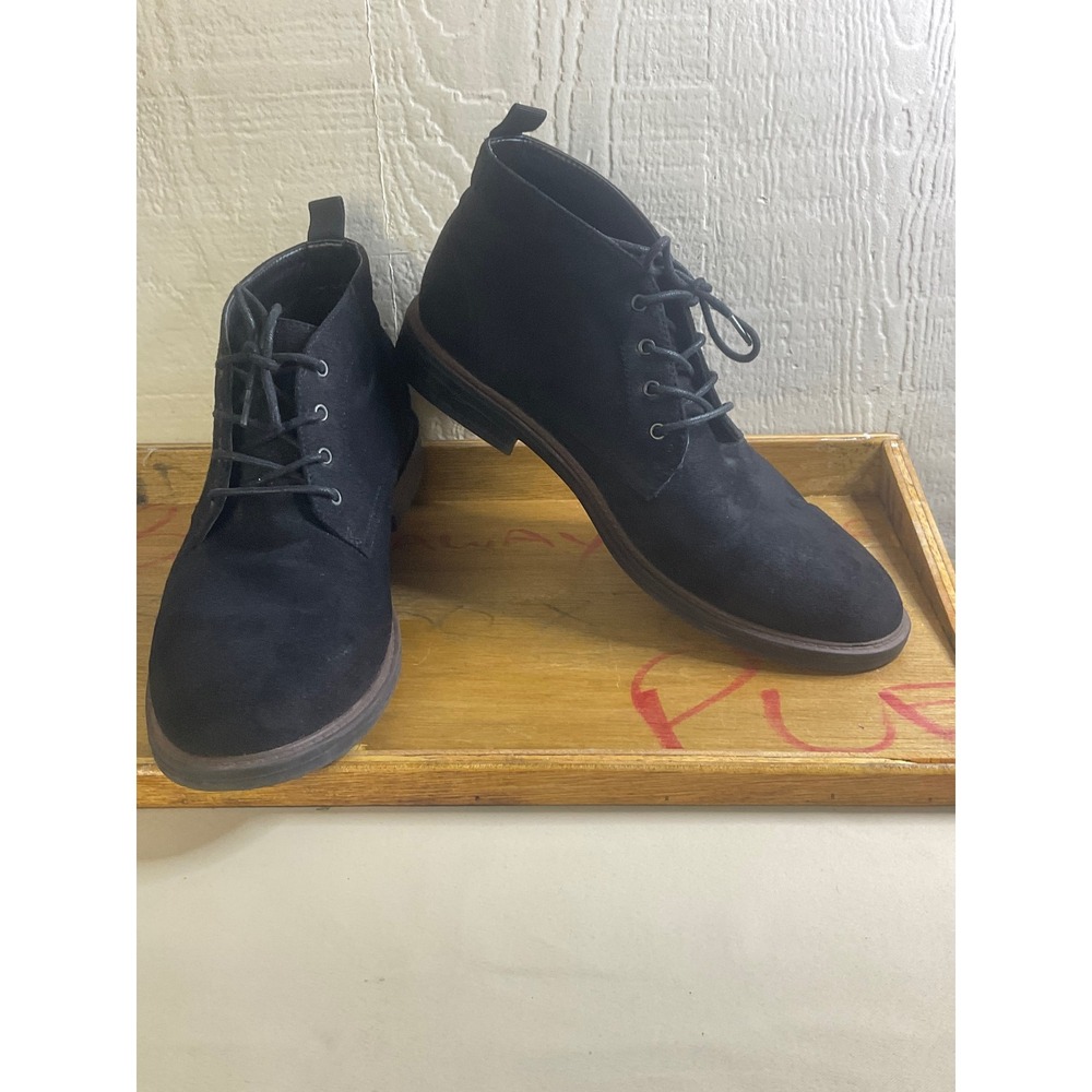 Alfani Chukka Boots Men's 13 Suede Leather Lace Up Ankle Casual Shoes